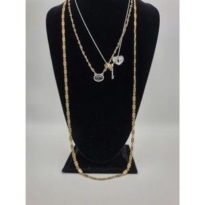 Lucky Brand Necklace Hearts Keys